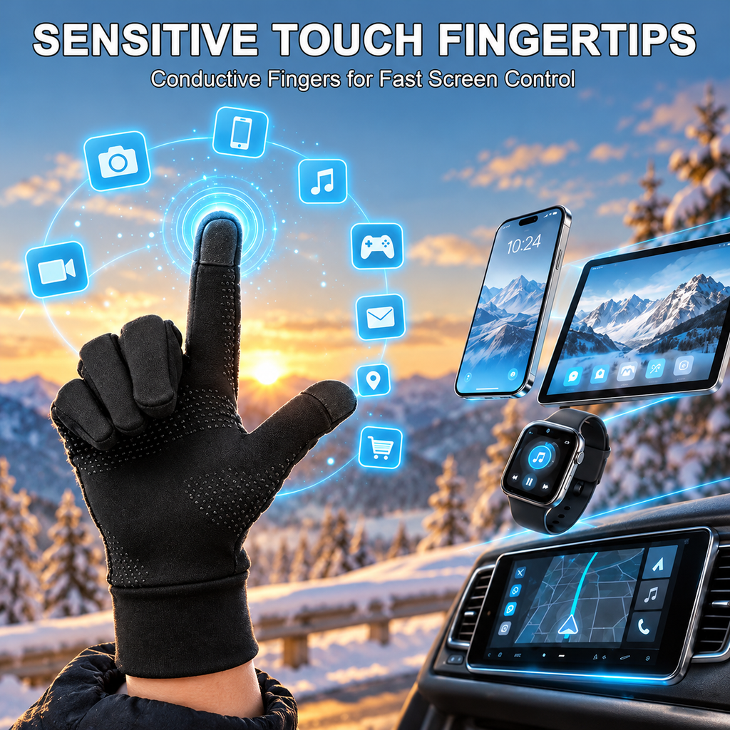 Thermal Touchscreen Gloves